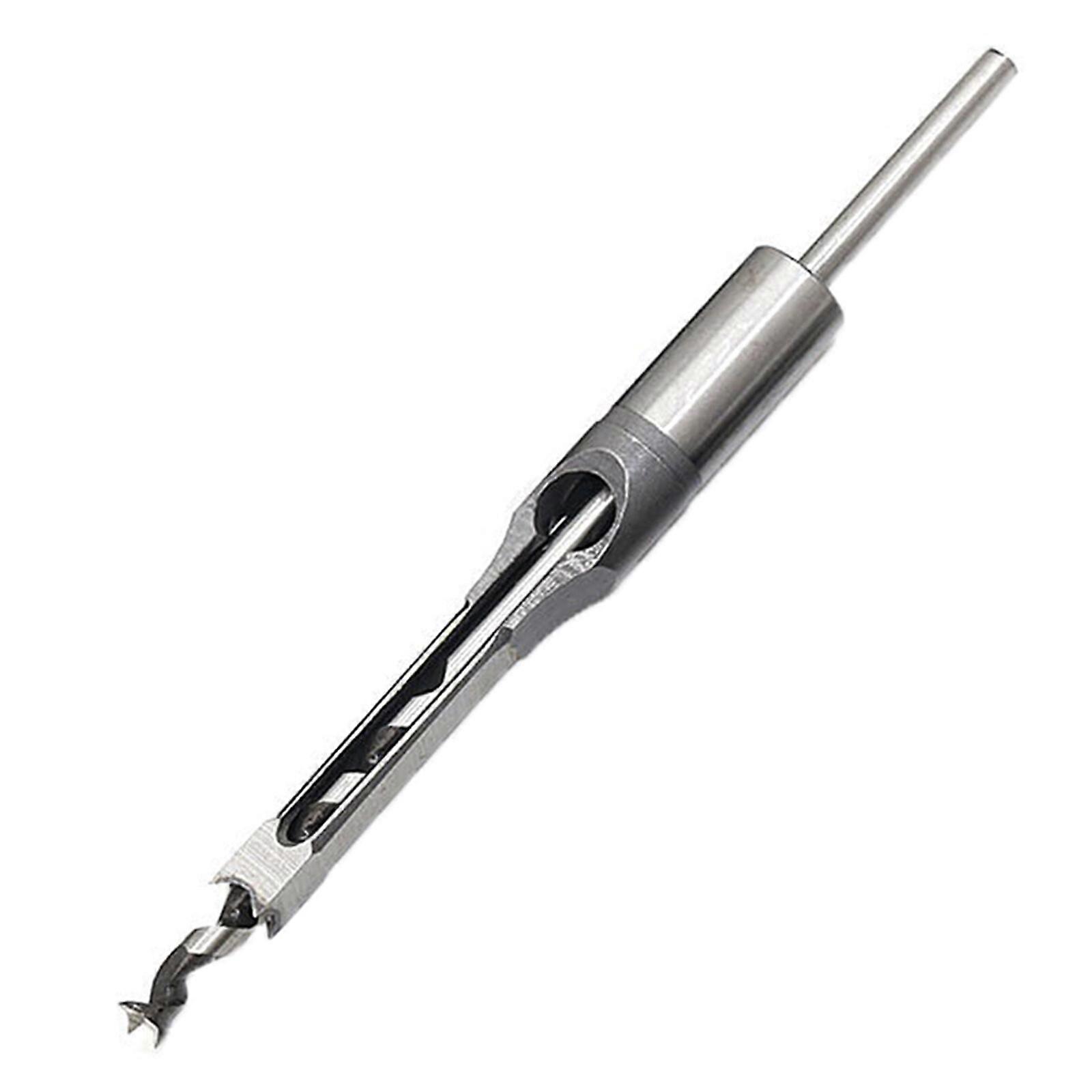 2023 New10mm Woodworker Square Hole Drill Bit Auger Mortising Chisel Carve Woodworking Tools