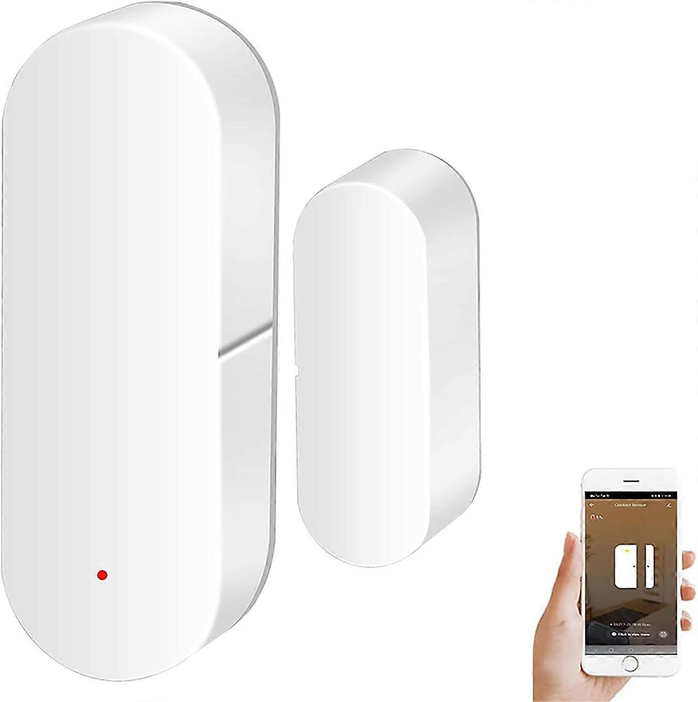 ndow Sensor: Smart Tuya Door Sensor Free App Real-time Alerts, Wireless WiFi Window Contact Sensor for Home Security & Smart Home Automati