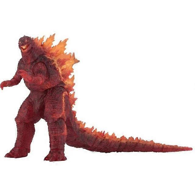 Red Lotus Gojira Movie Version Burning King of Nuclear Monsters Figure Model