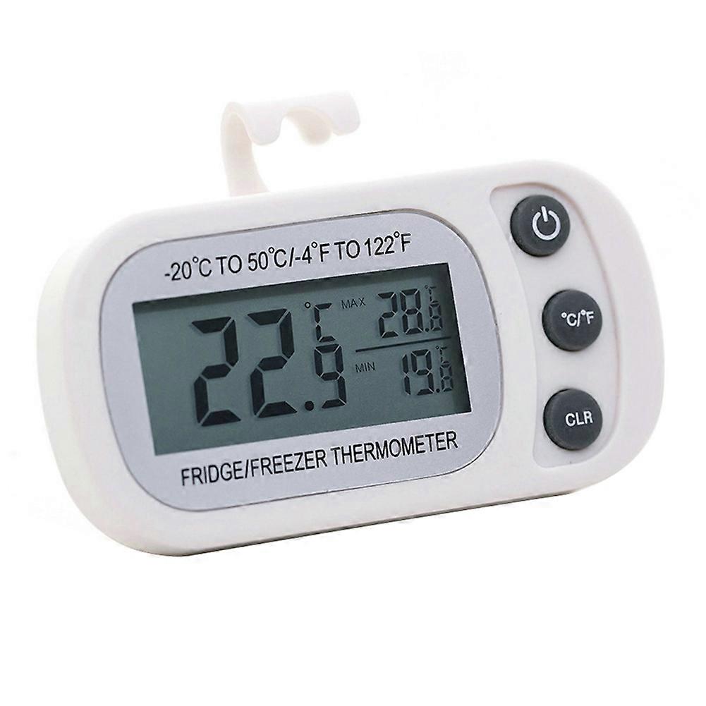 Refrigerator Hanging LCD Screen Digital Thermometer Waterproof Temperature Gauge