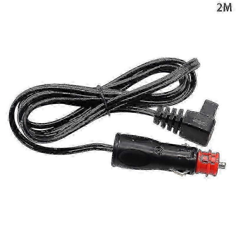 2m Car Fridge Cigarette Cable Car Refrigerator Warmer Extension Power Cable_B