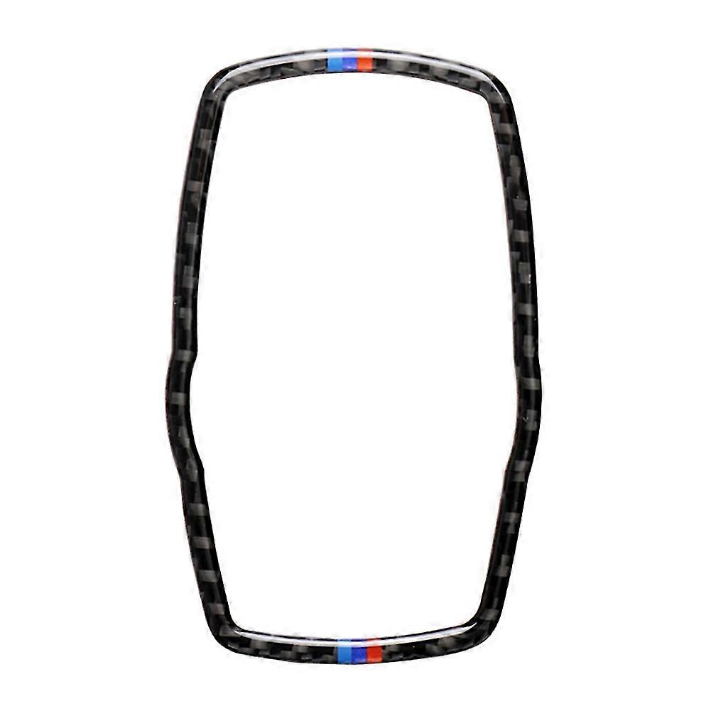 Car Fiber Frame For Button Sticker Knob Cover For F10 F20 F30 F34