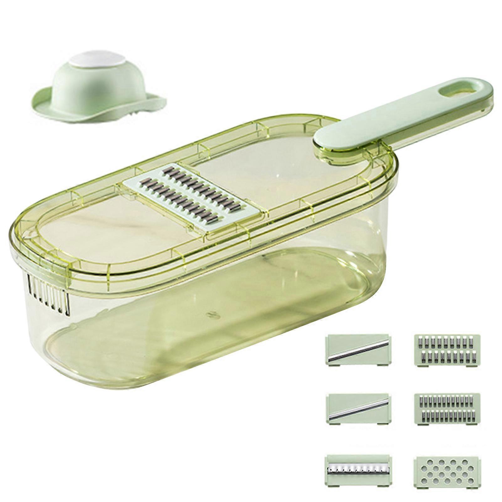 Vegetable Slicer Convenient Sharp Not Hurt Hand Versatility Cutting ABS Multifunctional Design Vegetable Grater Kitchen Tool