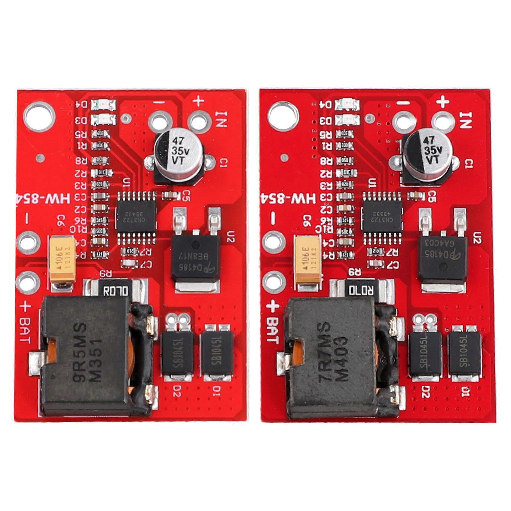 2PCS CN3722 12V Solar Panel Controller MPPT Solar Controller with Dual Status Indicator for Li-Ion