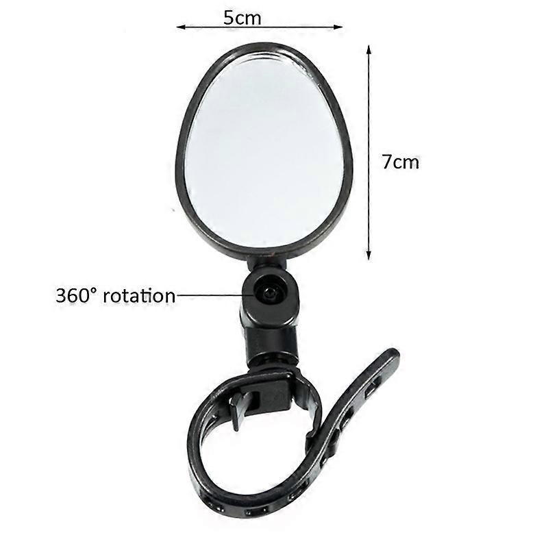 Bicycle Rearview 360 Rotate Safety Cycing Rear View Mirror Bike Accessories