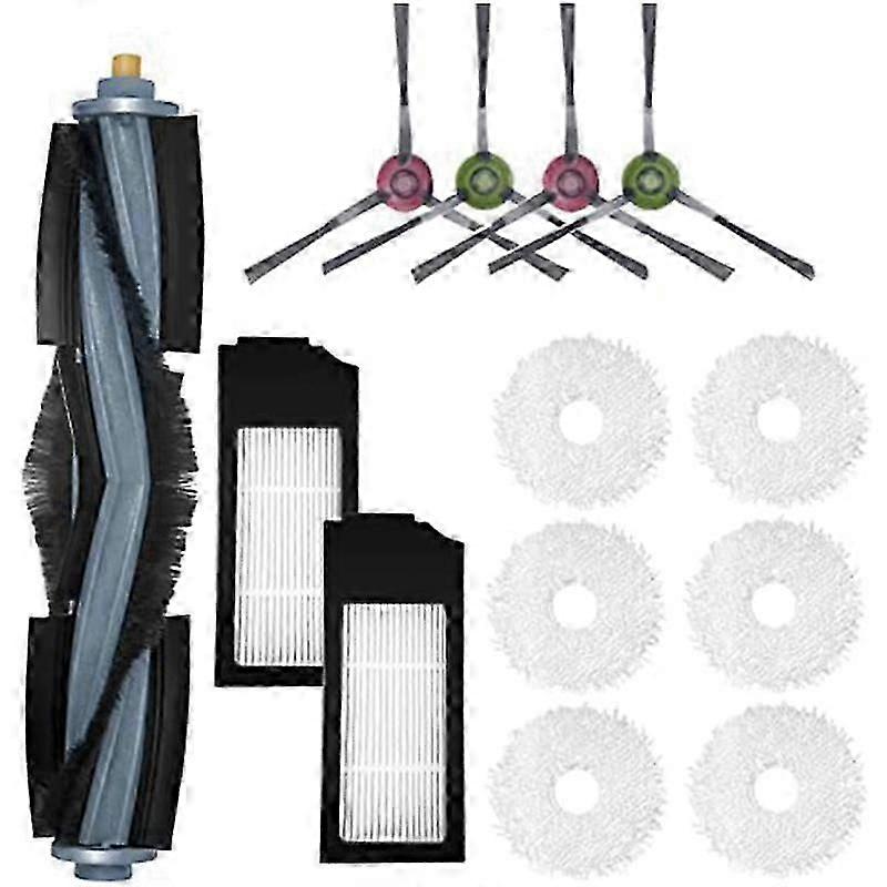 Accessories Kit Replacement for X1 Omni / X1 TURBO Robot Vacuum, Main Side Brushes Filter Mop Pads