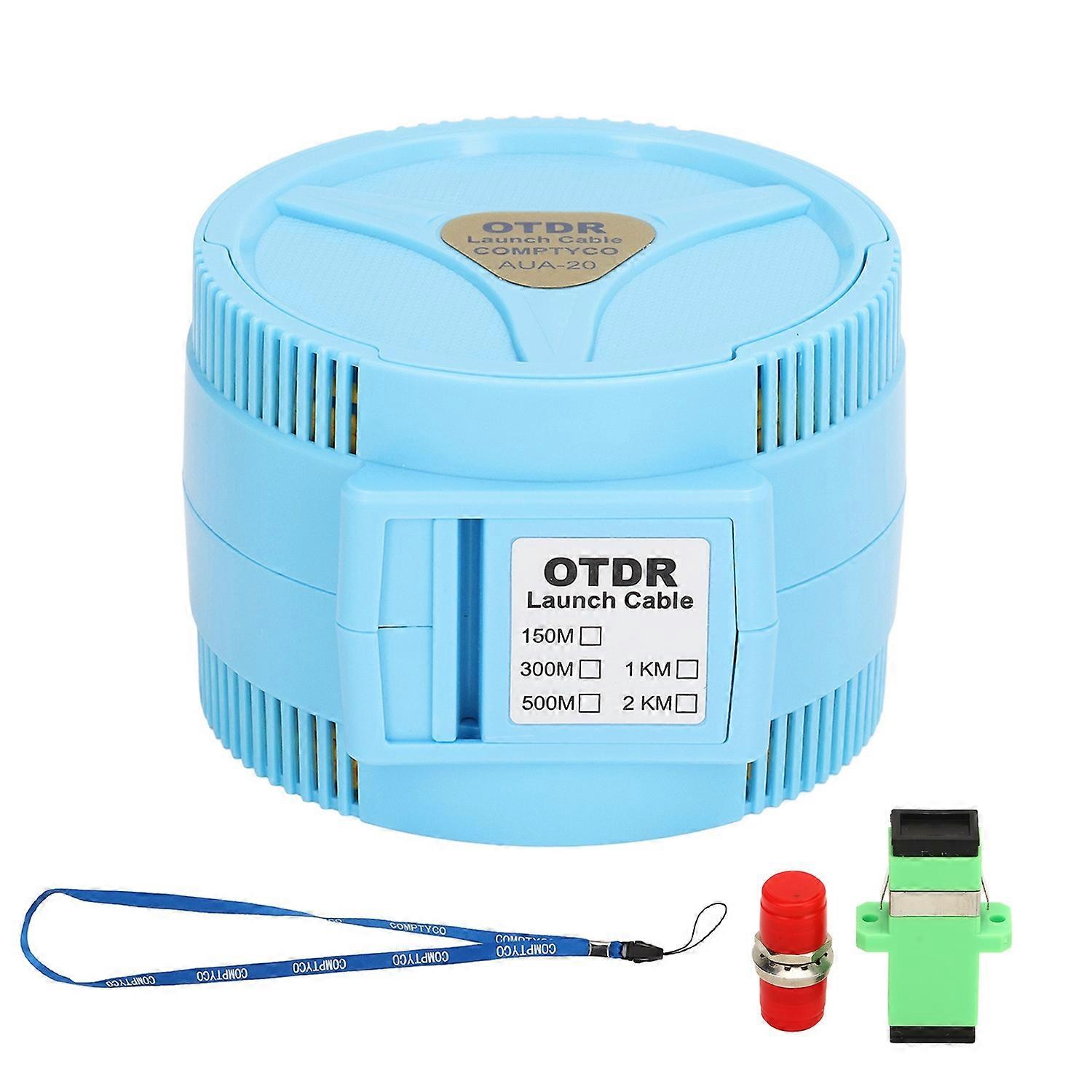 OTDR Launch Cable SCUPC‑LCAPC Single Mode Connector Jumper Box Optical Fiber Test Extension Cable 30