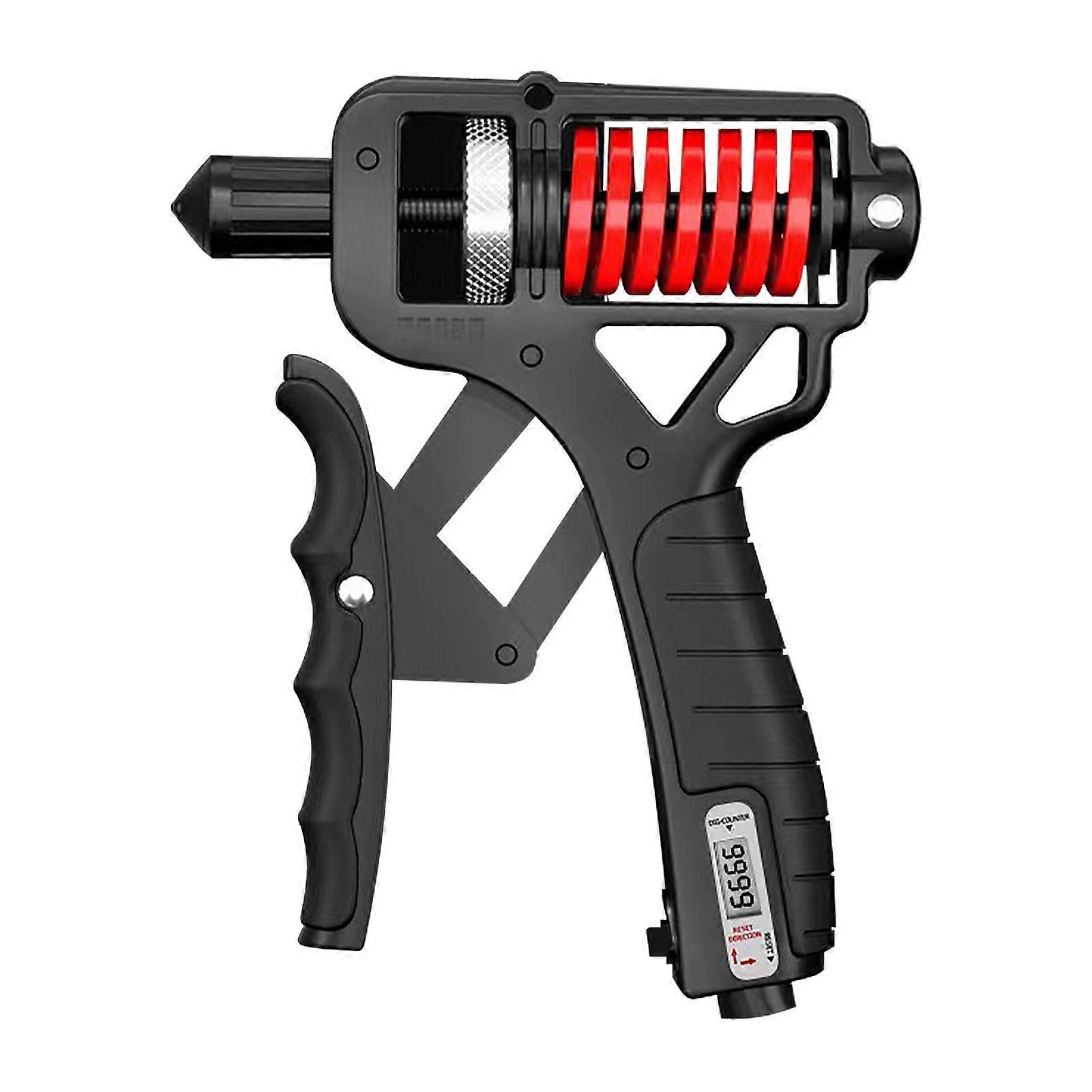 Adjustable Hand Grip Strength Trainer with Ergonomic Design Carbon Steel Counting Dual Spring