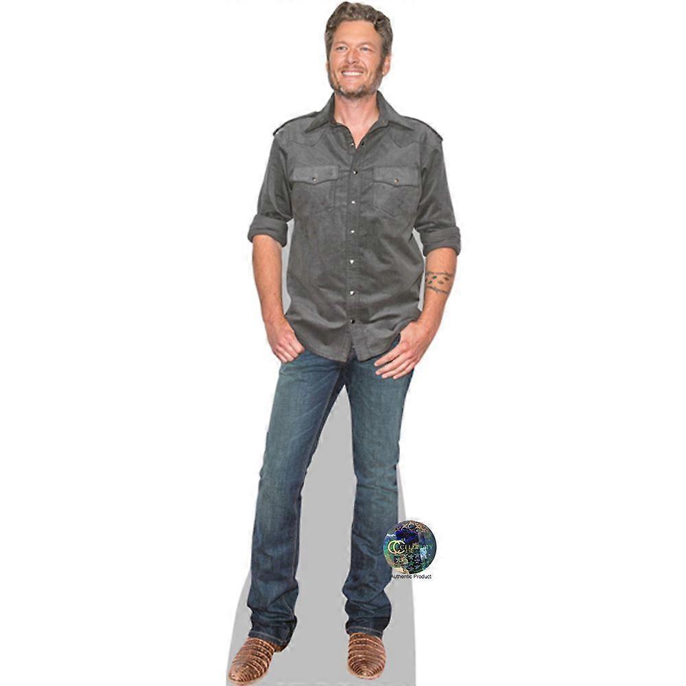 Blake Shelton Cardboard Cutout (life size OR mini size). Standee. Stand Up.