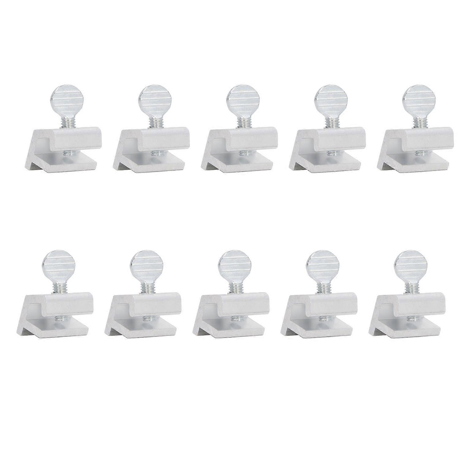 10Pcs Sliding Window Lock Aluminum Alloy Versatile Easy Installation Window Security Safety Lock for