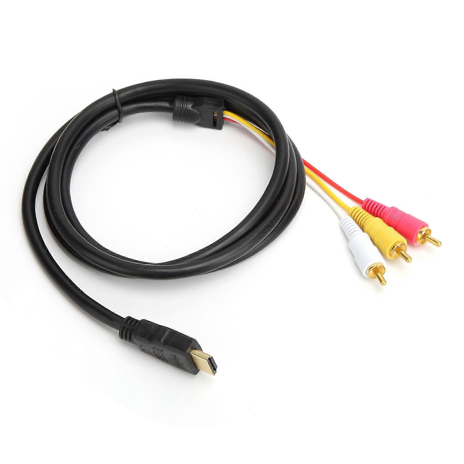 HDMI,to,RCA,AV,Cable,Audio,Video,Cord