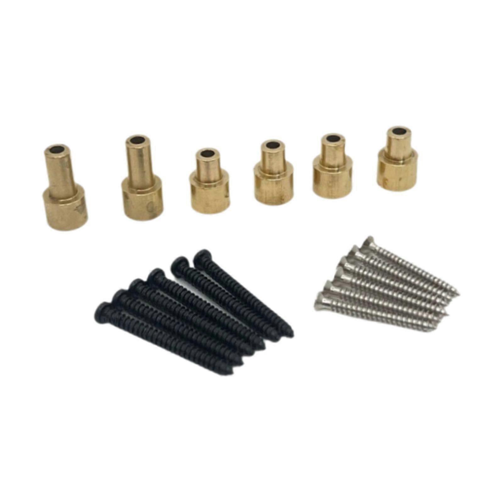 6Pcs RC Car Shell Heightening Column RC Model Vehicle Parts for MN82 1:12 RC
