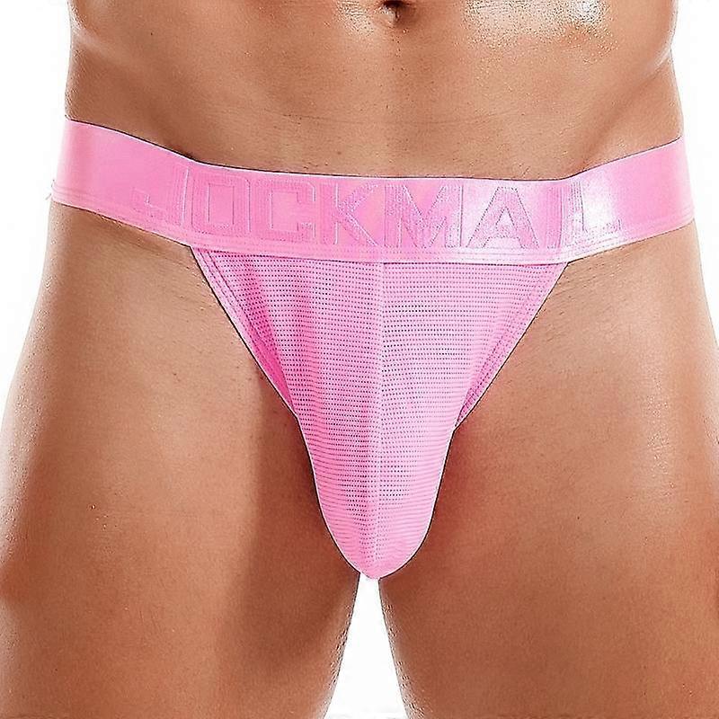 Briefs JOCKMAIL Side Slit Stylish Low-rise Sports Mesh Material Men's Underwear Comfortable and Breathable Shorts for Everyday Leisure