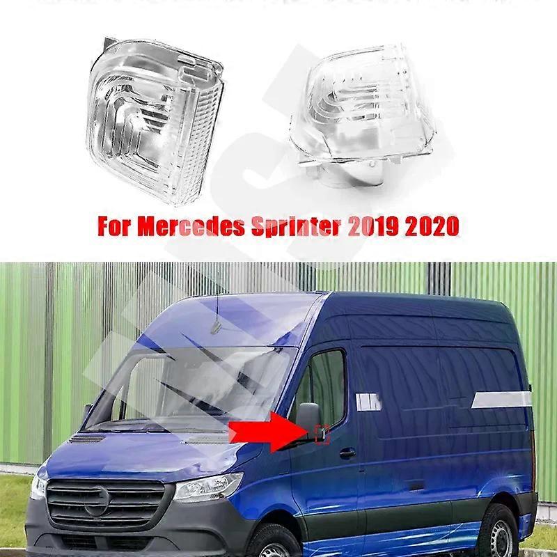 Applies to Rearview Turn Signal Light Mirror Repeater Lamp Indicator Flashing light For Mercedes Sprinter 2019 2020 A9109064700 A9109064600