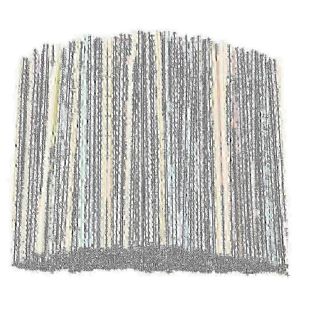 1000 قطعة قش الشرب البلاستيكي حماية البيئة والسلامة قش الشرب البلاستيكي المرن للمنزل ، البار ، الحفلات