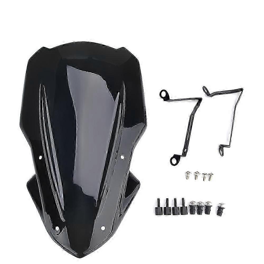 Motorcycle Windscreen Windshield For Kawasaki Z900 2017 2018 2019 Z 900 Wind Screen Shield With Holder Bracket Accessories