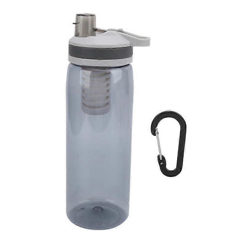 770ml Portable Water Purifier Bottle for Camping, Hiking & Emergencies - Outdoor Filtered Drinking Solution