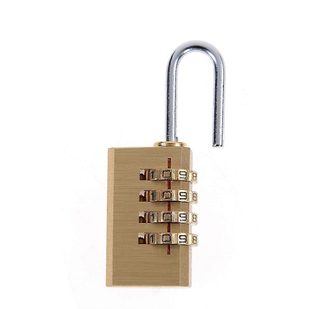 Brass Mini Bag 4-wheel Code Lock