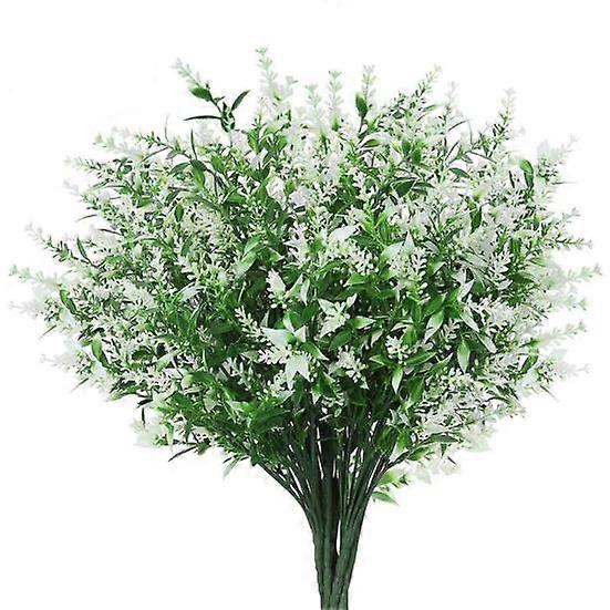 8Pcs Exquisite Lavender Decor Long Lasting Fancy Colored Artificial Flower
