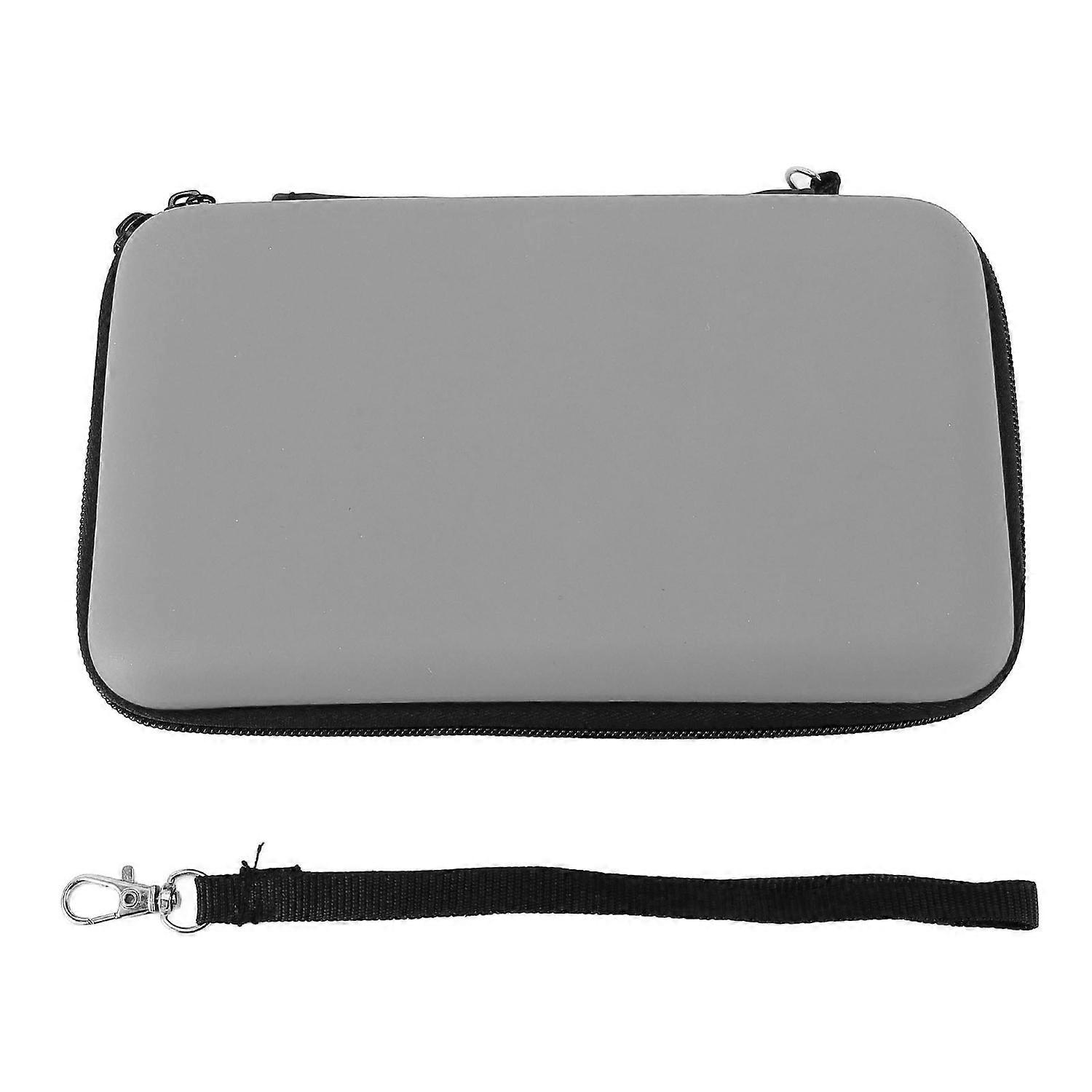 Game Console Carrying Case Portable with 8 Game Slot Inner Pocket Hard Shell Travel Protective Case 