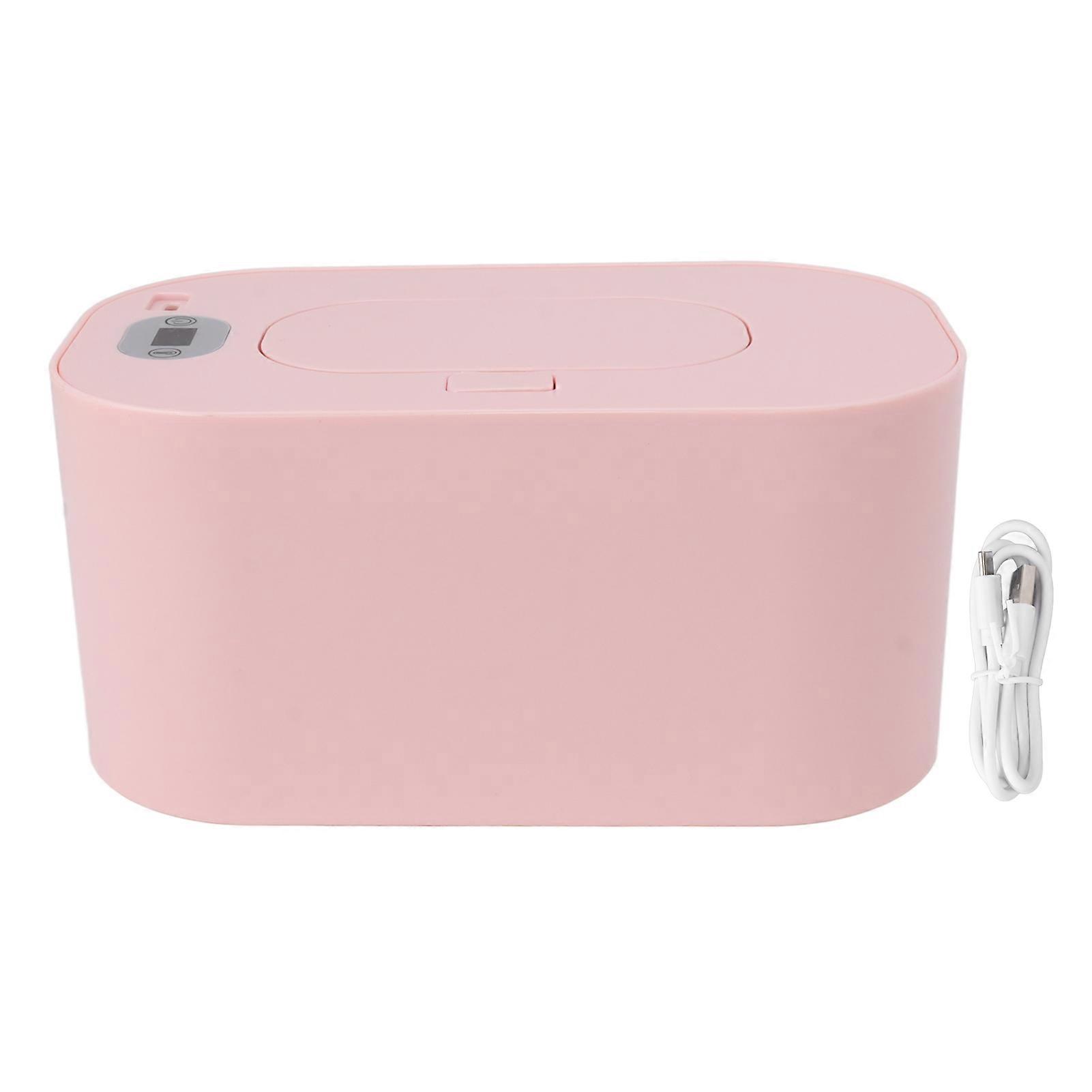 Baby Wipe Warmer with Temperature Sensor, USB Wet Wipes Warmer for Consistent Warmth, Internal Circulating Flow Maintains Moisture, Low Power