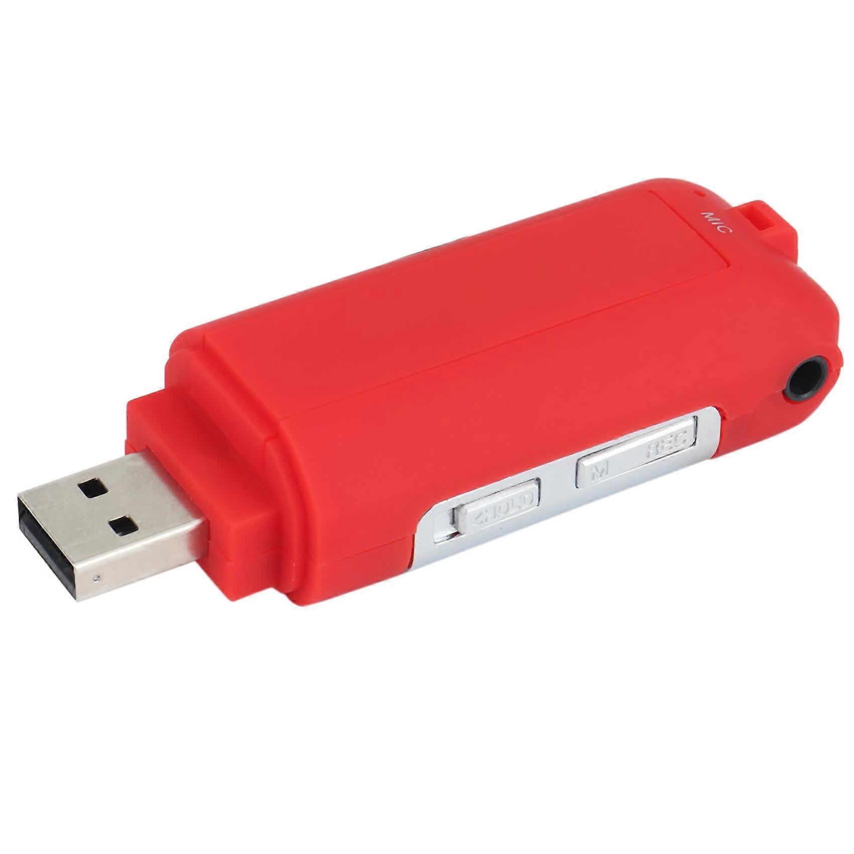 Mp3 Player Music Player Supports Replaceable AAA Battery,(Red)