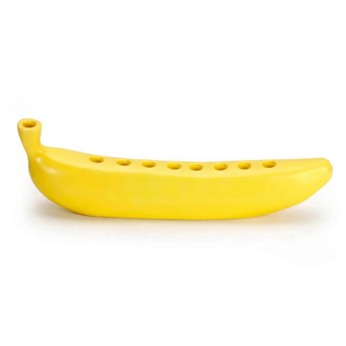 Banana Shaped Candlestick Tabletop Ornament Banana Candlestick