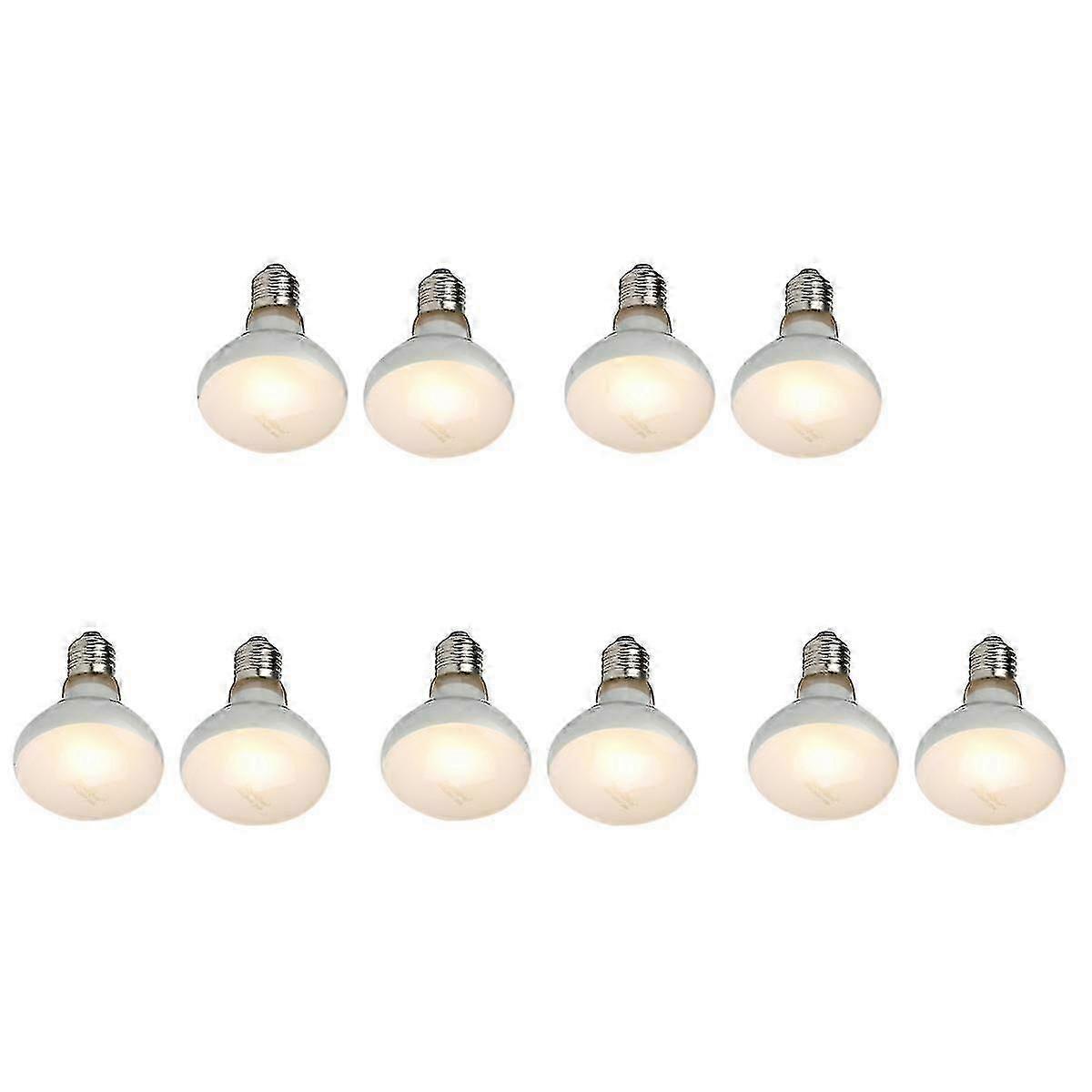 10 Pack Reptile Uvb Uva Heat Lamp Bulb for Truly Sun-Like Bright Heat for , Amphibian (100 W)