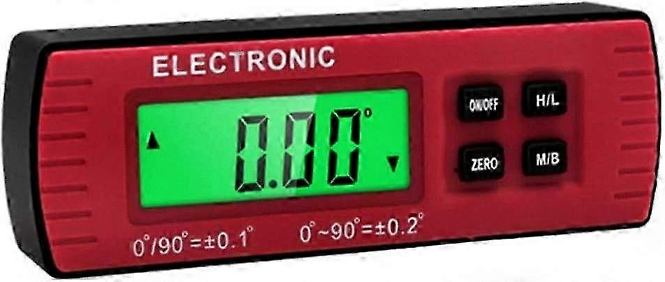 Digital Angle Finder, IP54 Electronic Level Box with Bevel Gauge for Precise Measurements