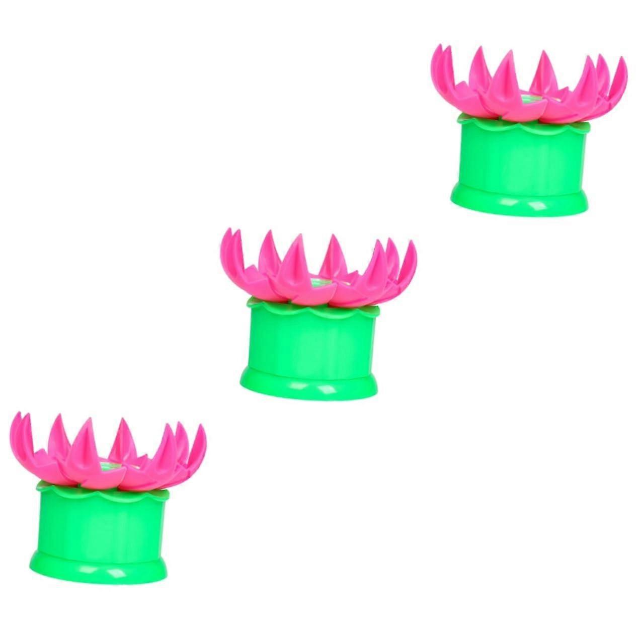 Stem Bun Mold 3-Piece Plastic Bun Maker Set For Kitchen Tools Safe Sturdy