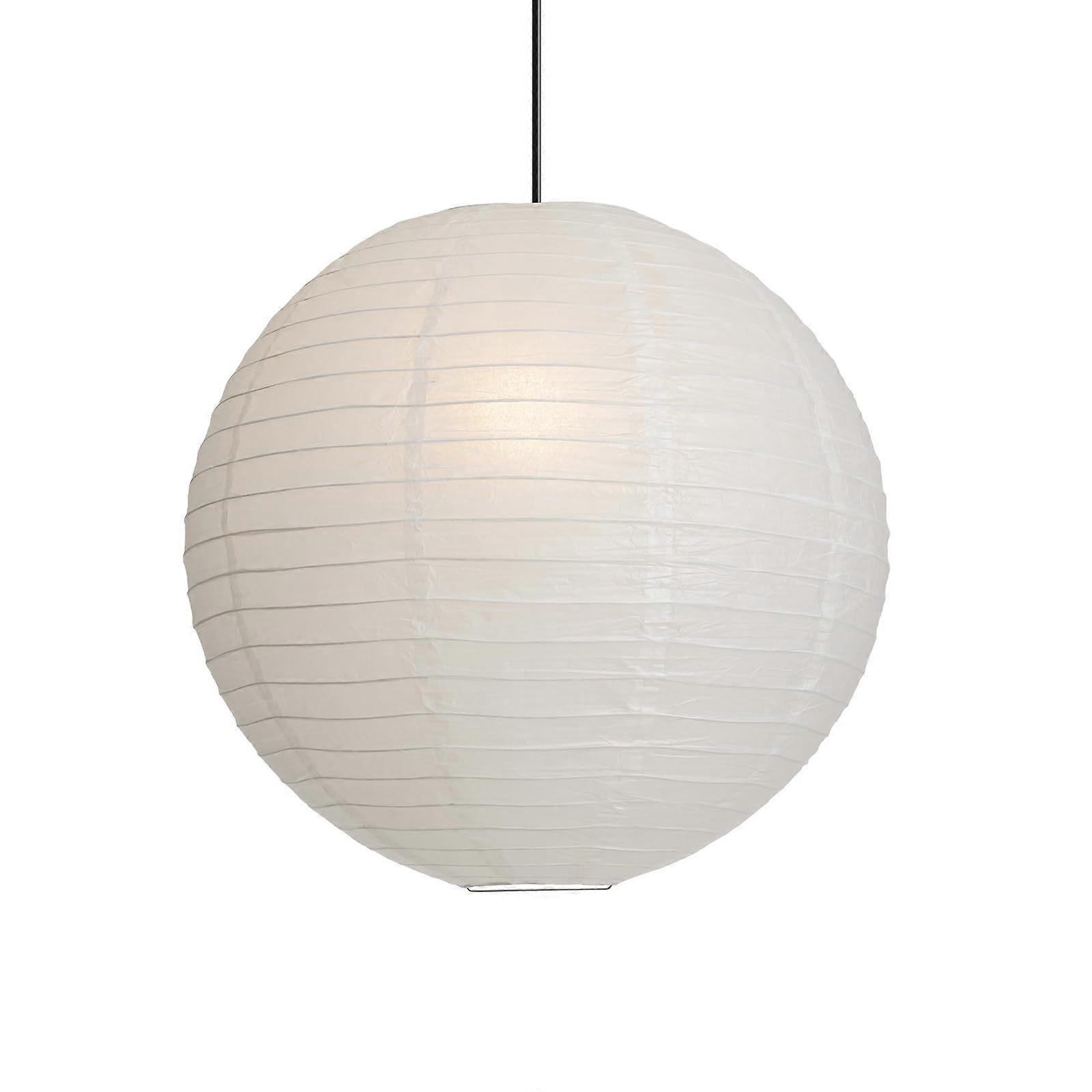 1PC 19.7 Inch Round Rice Paper Lamp Shades, White Paper Lanterns Lights,Paper Pendant Light Shade,Hanging Paper Lamp Shade
