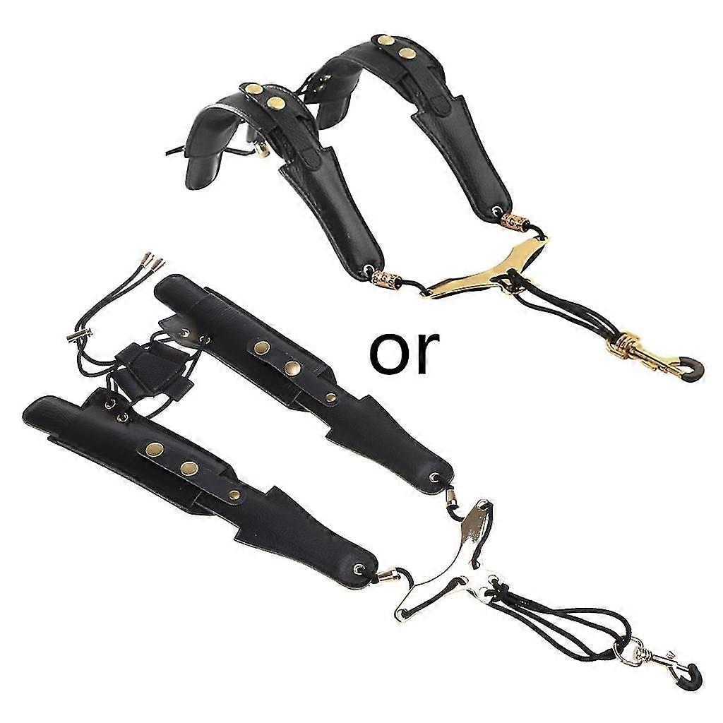 Saxophone Shoulder Strap Length Adjustable Soft Shoulder Harness Neck Strap