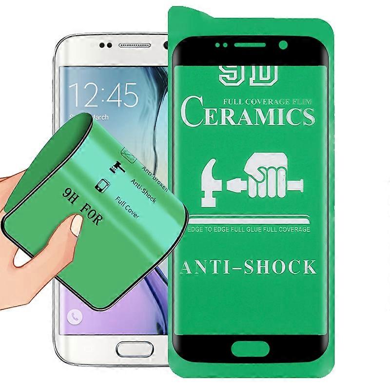 サムスンギャラクシーS6エッジ9DフルスクリーンフルグルーセラミックフィルムサムスンギャラクシーS6エッジ用(1 PC)