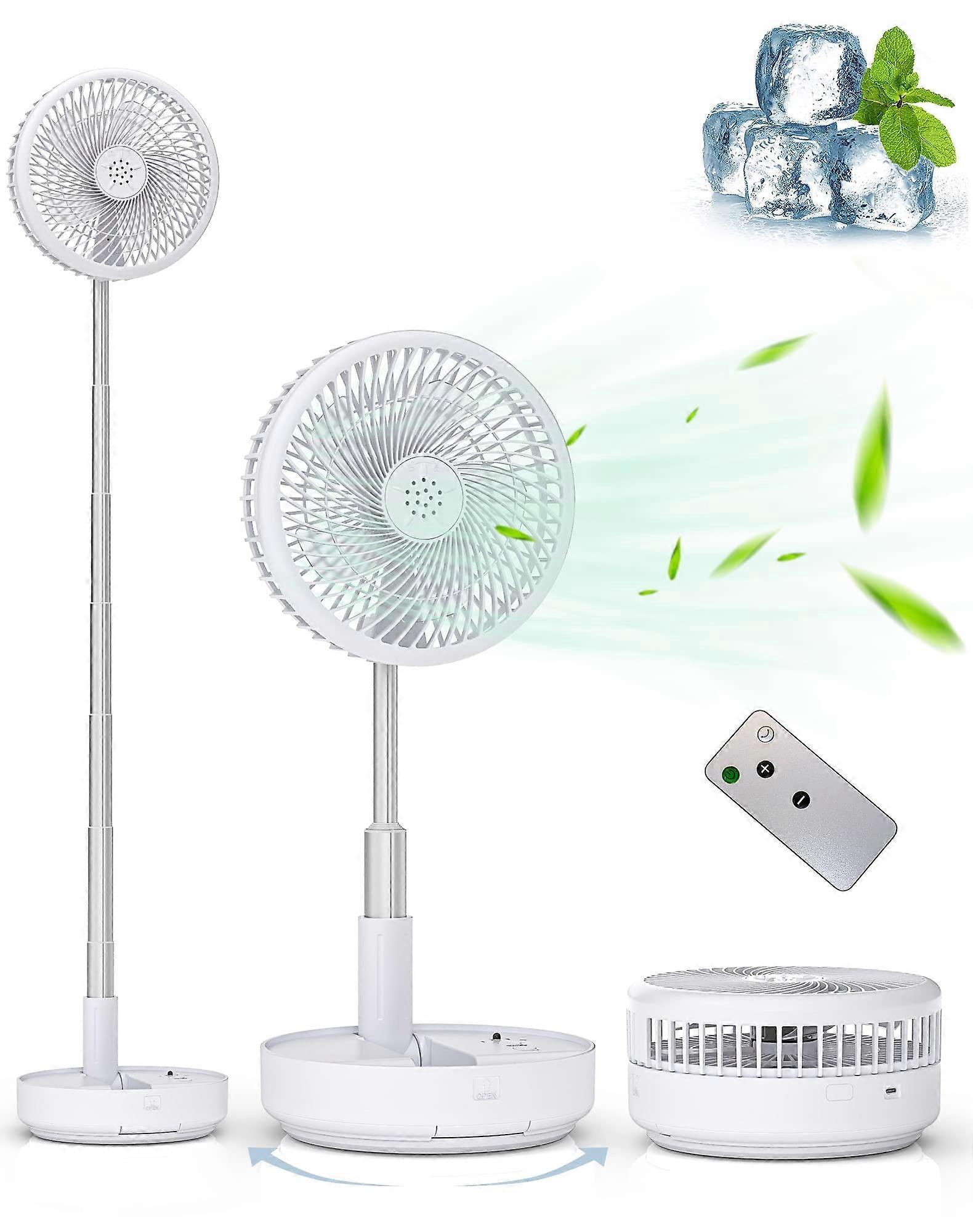 oscillation standing fan, a rechargeable battery -powered USB Floor Table Fan, Remote