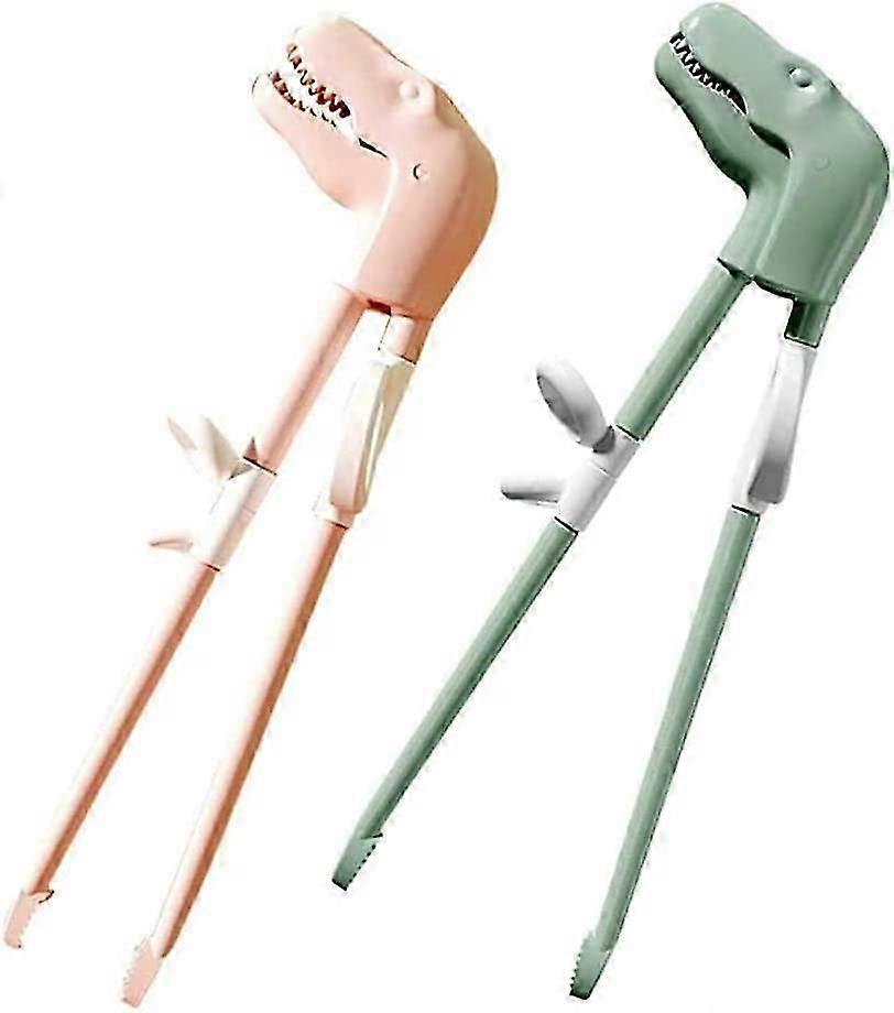 2Pcs Dinosaur Children Learning Chopsticks