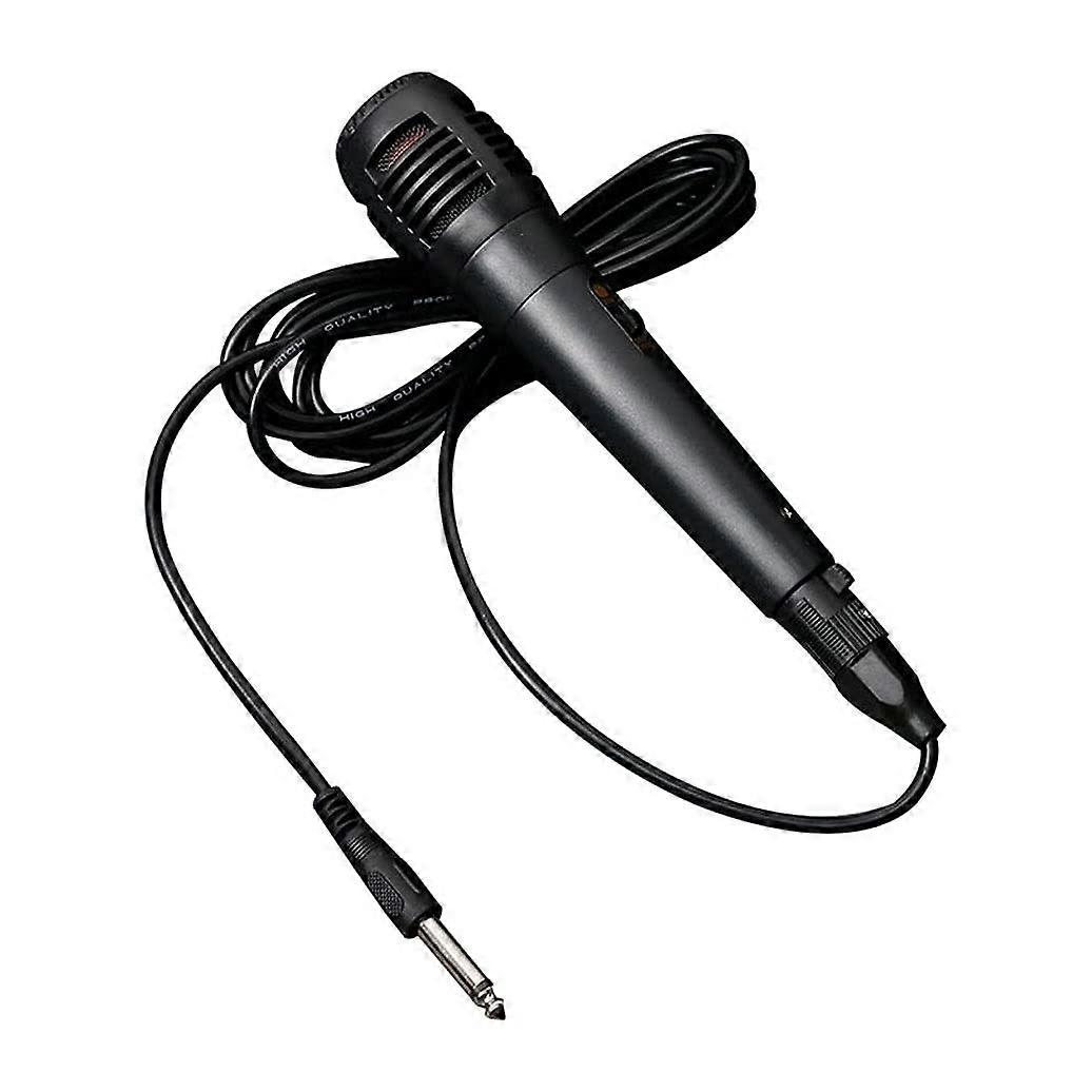 Microphone External,Wired Dynamic Microphone Vocal Mic to with Cable for Karaoke Recording Podcast