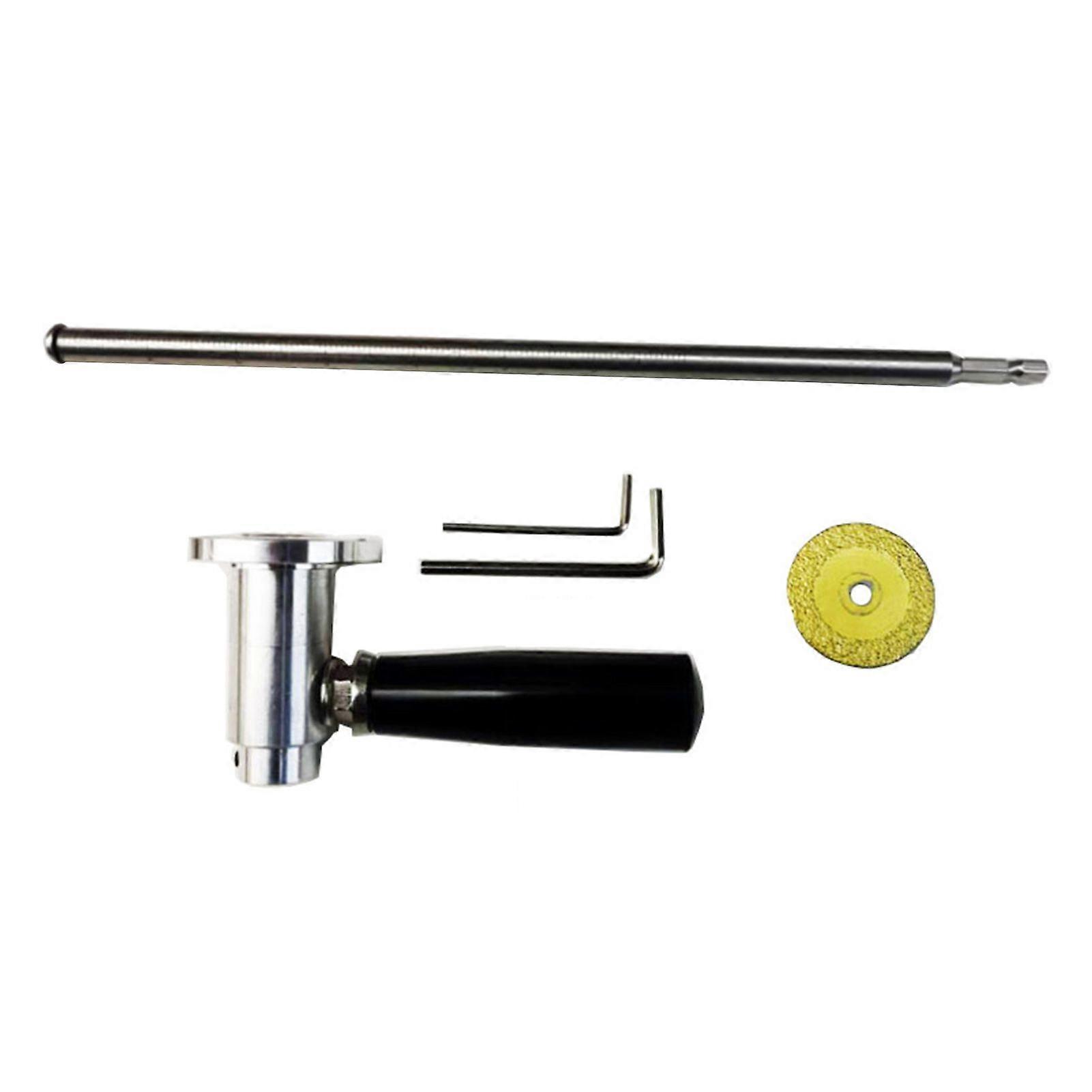 Inside Pipe Cutter for PVC Plastic Pipes with Diamond-Grit Cutting Wheel High Precision Tool for Plumbers Drills