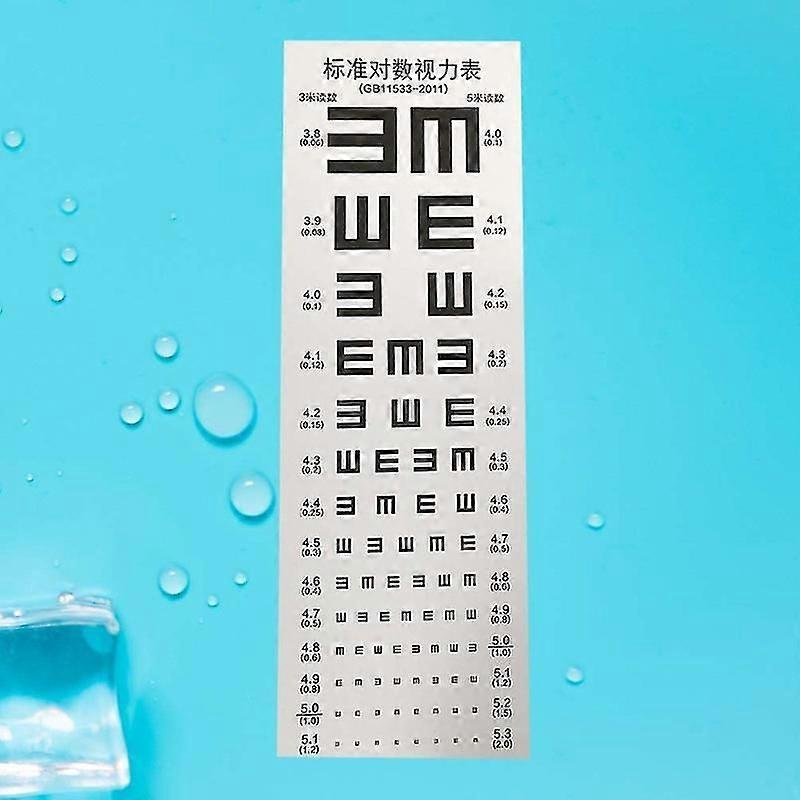 1pcs Kunststoff-Augentafel