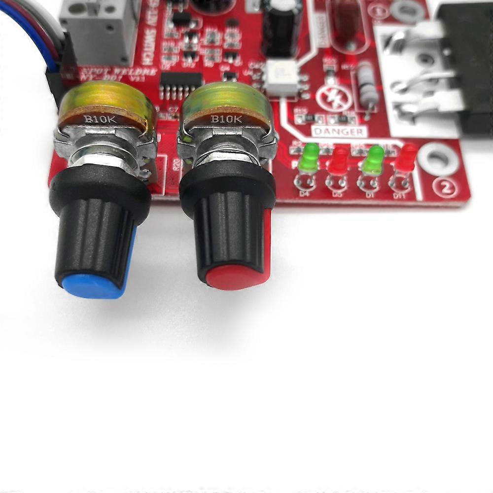 Punktschweißgerät DIY Controller Panel Zeit- und Stromsteuerungsfunktion mit Digitalanzeige