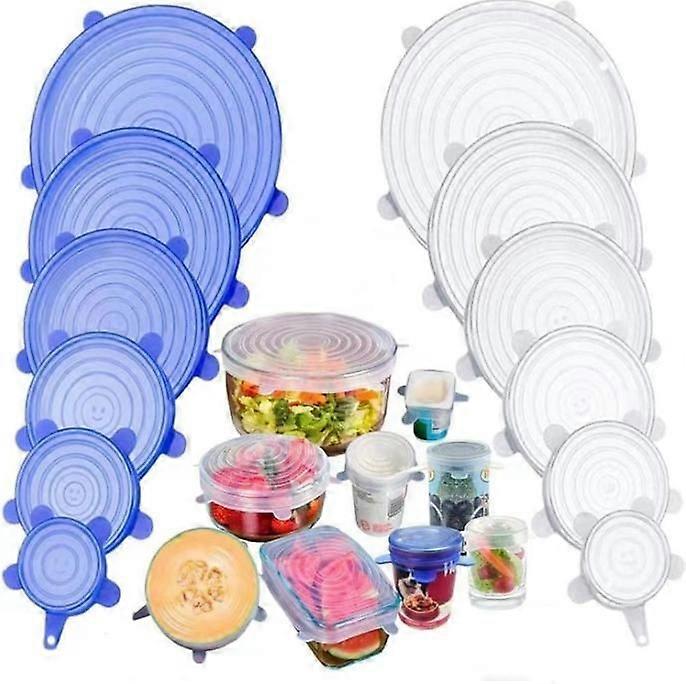 12 silicone covers.