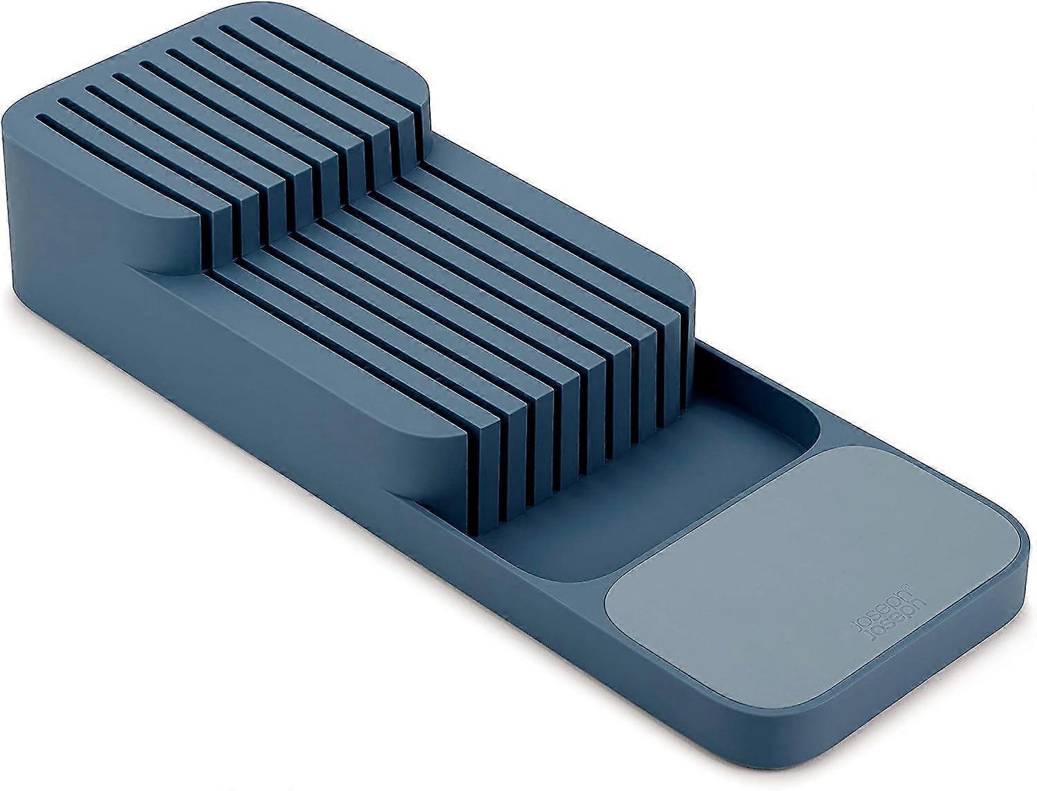 85182 DrawerStore-Editions 2-Tier Knife Rack (Sky), Regular SizeBlue