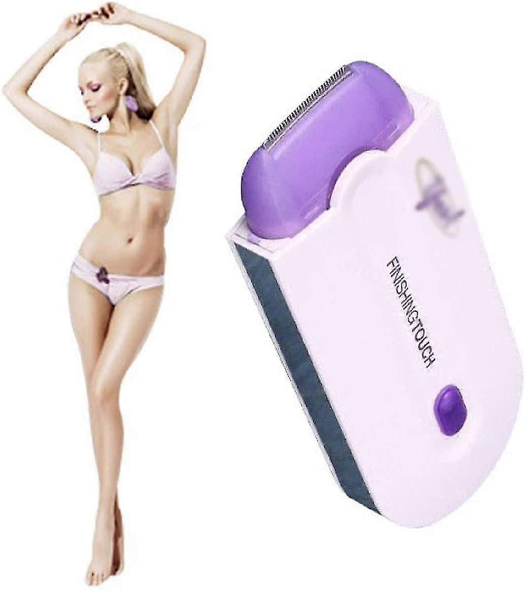 女性のための脱毛器、自動誘導シェーバーブルーライトレディ脱毛器はい仕上げタッチ痛みのないシェービング器具