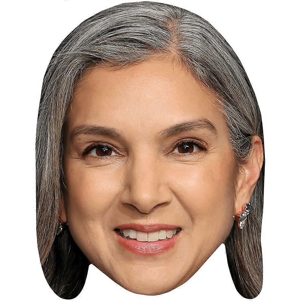 Radhika Jones (Smile) Big Head. Larger than life mask.