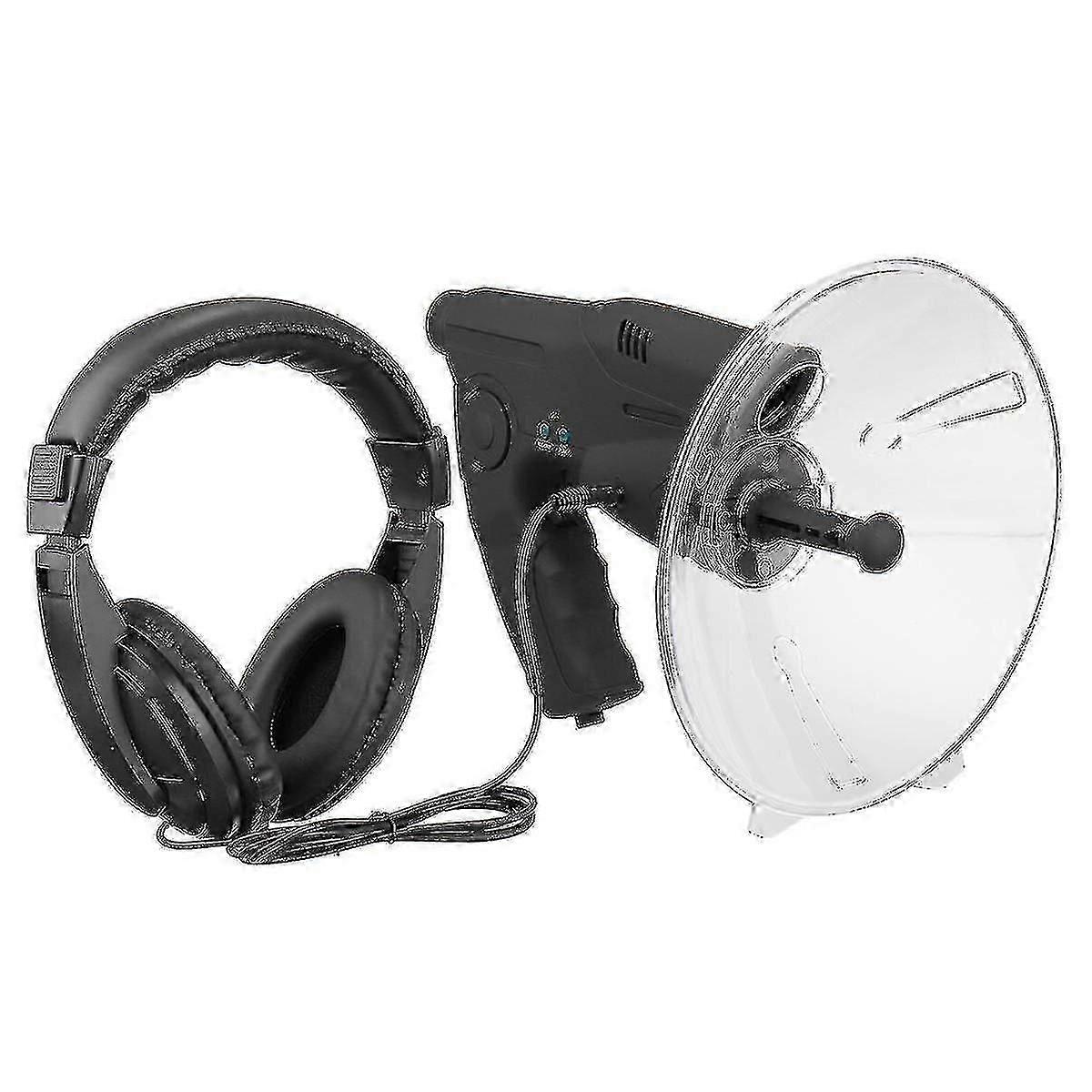 Birds Listening Telescope 200m X8 Parabolic Microphone Monocular Bionic Ear Long Range