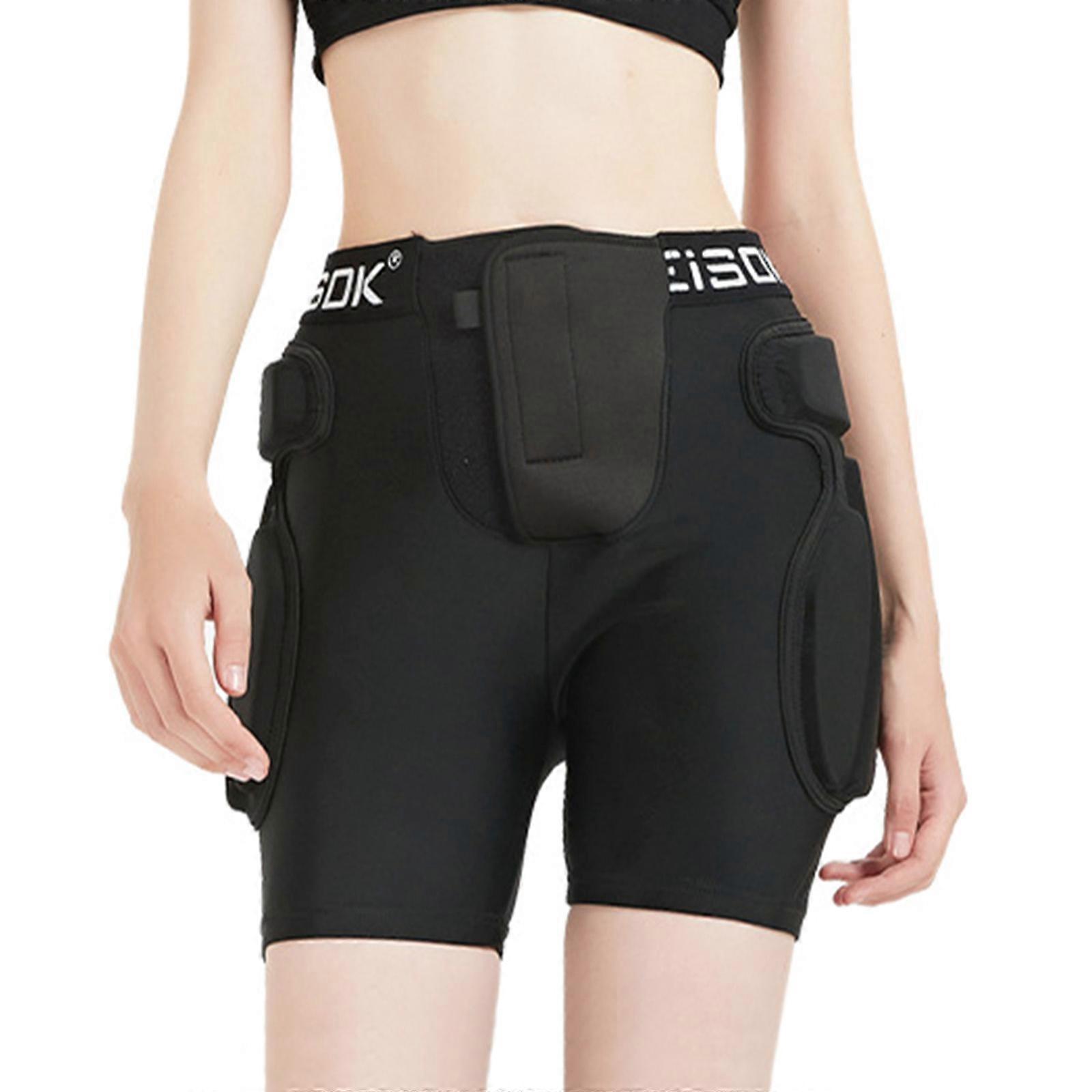 3D-suojaavat pehmustetut shortsit Butt Pad shortsit EVA silikonivaihteiston suoja lumilautailuun