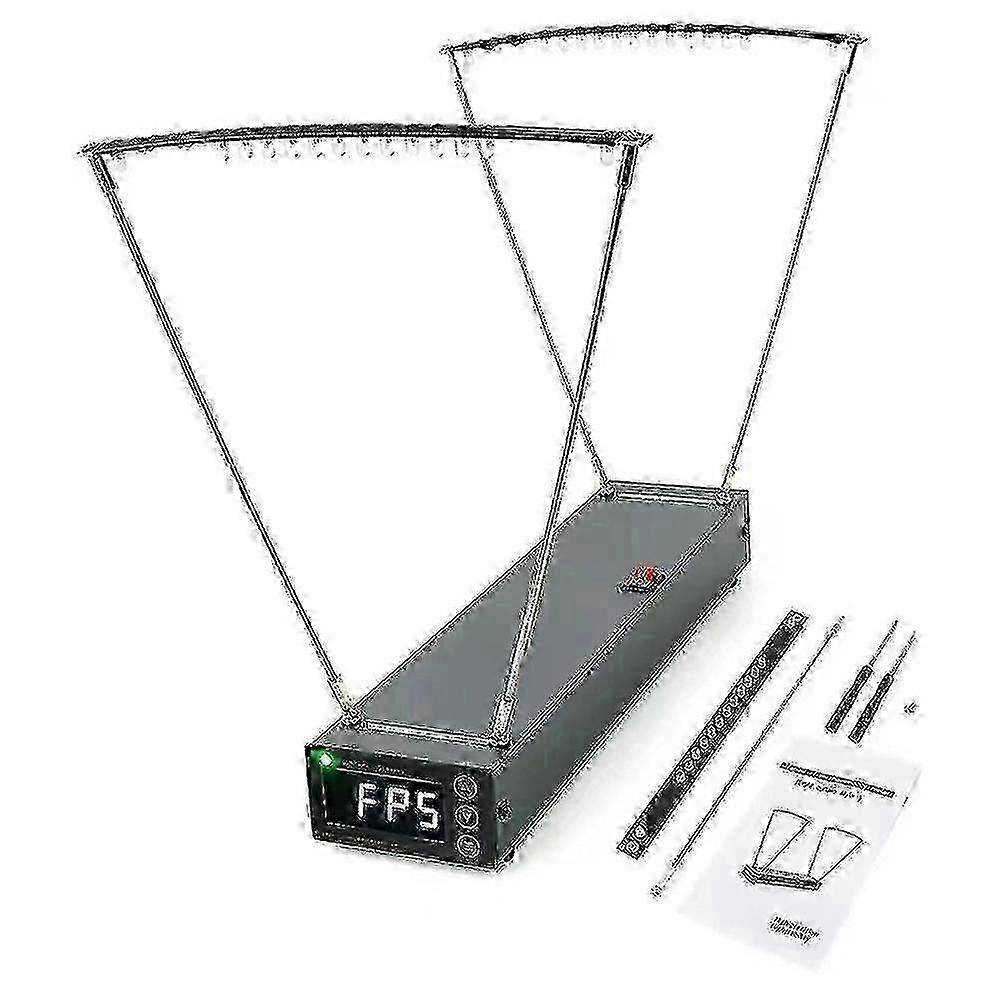 Velocimetry Speed Measuring Instrument 0-2000MPS Bow Velocity Measurement Tool Aluminum Alloy Profes