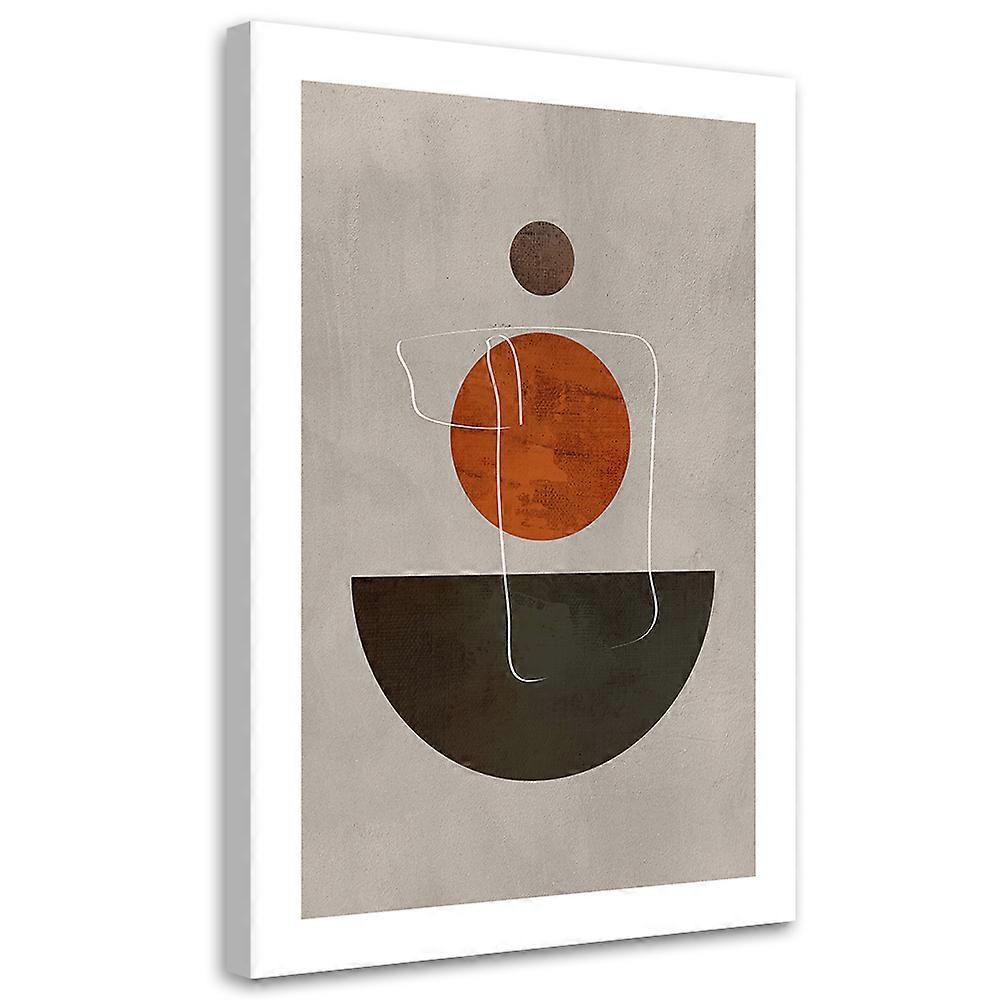 Lienzo, Círculos y formas boho - 60x90