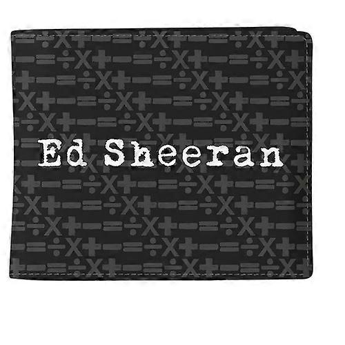 Ed Sheeran Symbols Pattern Wallet