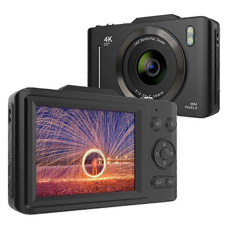 H16 2.8-inch IPS Screen Student Digital Camera 16x Zoom Anti-Shake Autofocus CCD Camera