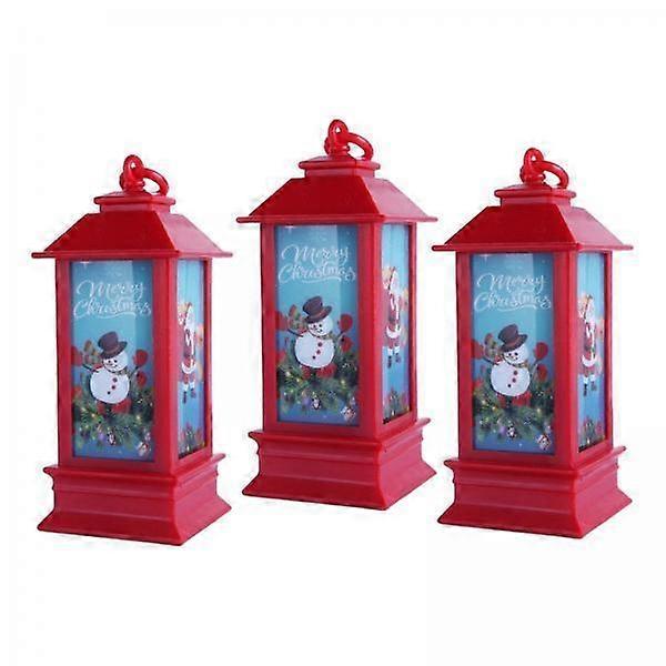 Festive Winter Lantern Snowflake Holiday Decor